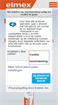 Mobile Screenshot of elmex.nl