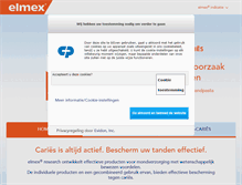 Tablet Screenshot of elmex.nl